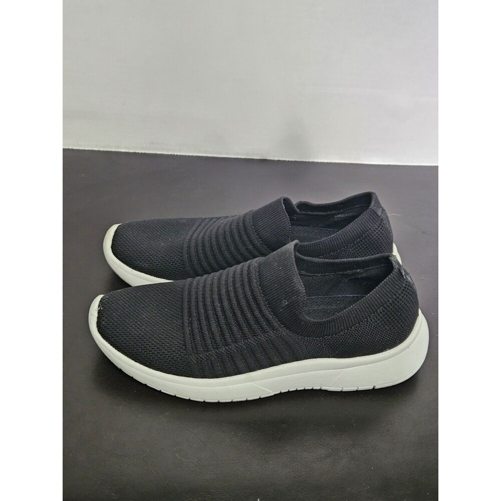 Sz 5.5 - Blondo Karen Black Knit Slip On Sneakers Waterprrof